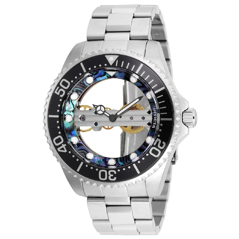 Invicta Men's 26408 Pro Diver Hand Wind Stainless Steel Watch