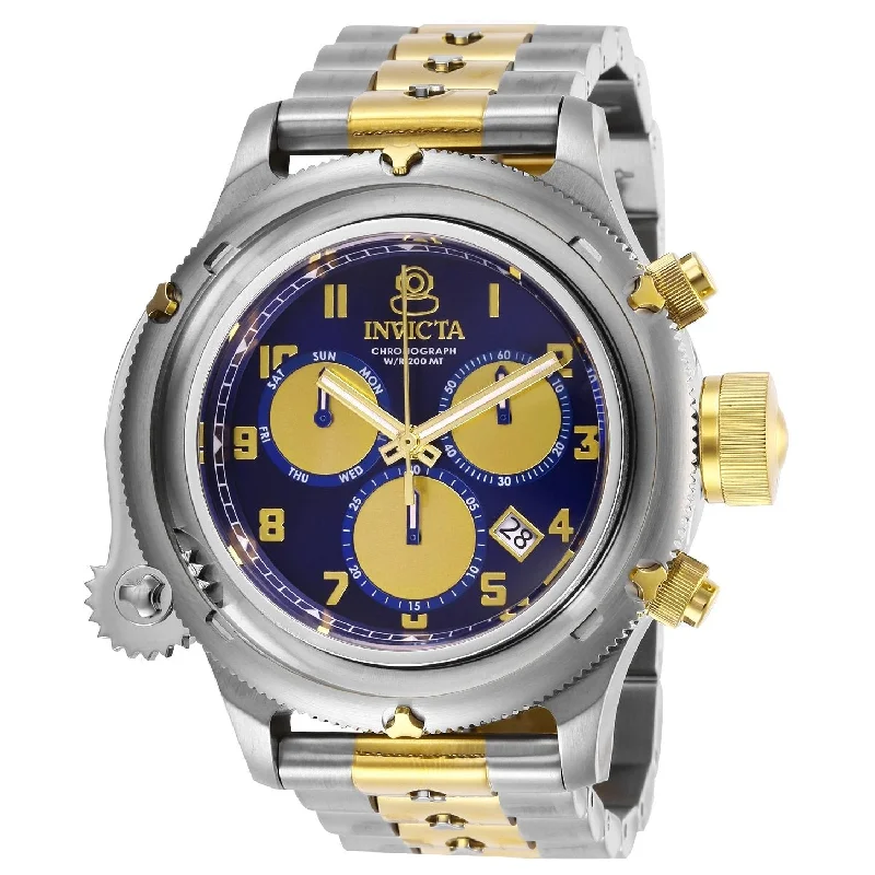 Invicta Men's 26461 Russian Diver Gold-Tone and Silver Stainless Steel Watch