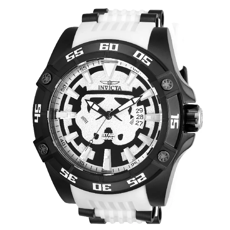 Invicta Men's 26516 Star Wars Stormtrooper Automatic White Stainless Steel Watch