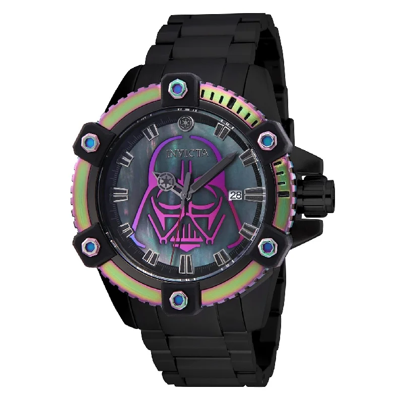 Invicta Men's 26558 Star Wars Darth Vader Automatic Black Stainless Steel Watch