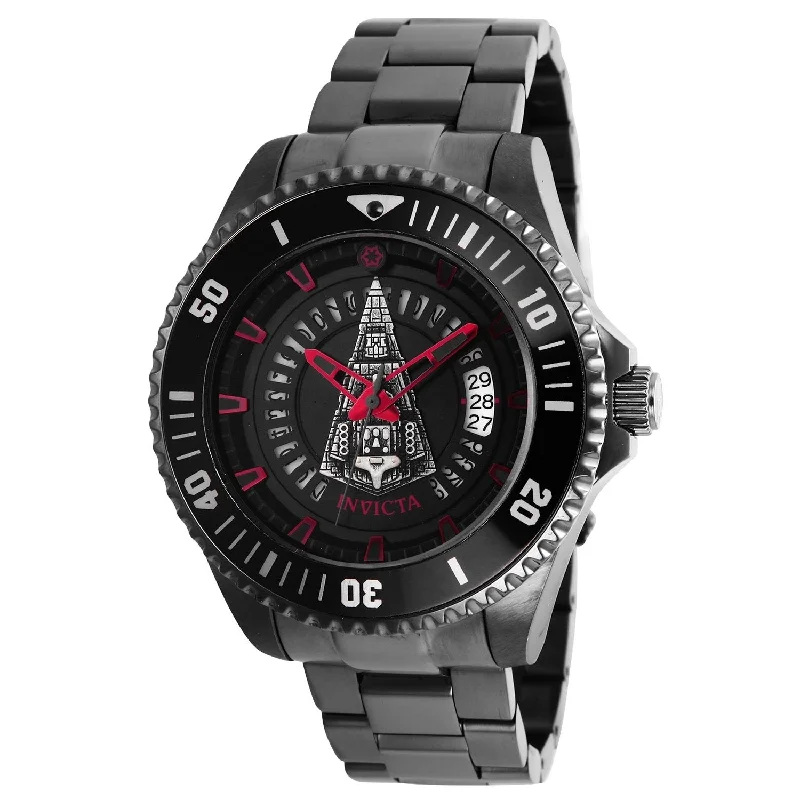 Invicta Men's 26560 Star Wars Galactic Empire Automatic Black Stainless Steel Watch