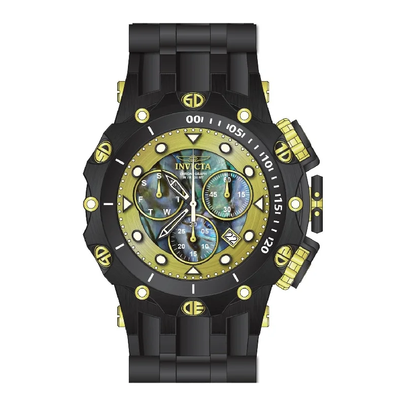 Invicta Men's 26590 Venom Venom Black Silicone Watch