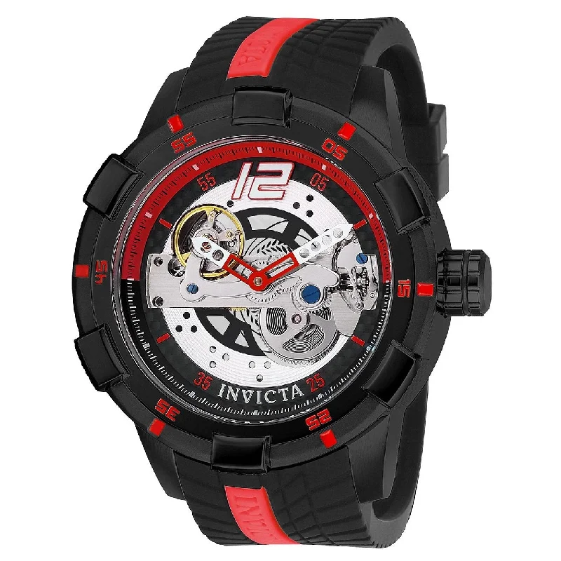 Invicta Men's 26619 S1 Rally Race Team Black and Red Silicone Watch