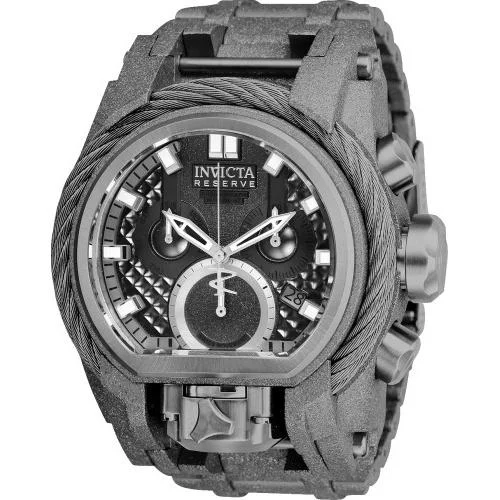 Invicta Men's 26681 Reserve Bolt Zeus Black Stainless Steel Watch