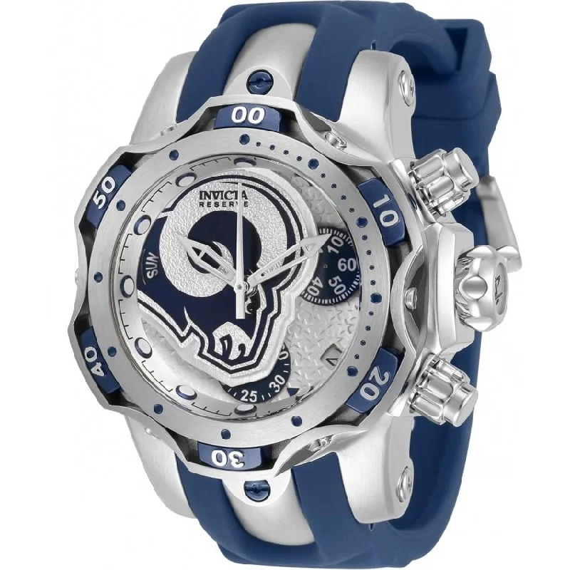 Invicta Women's 33104 NFL Rams Blue Silicone Watch