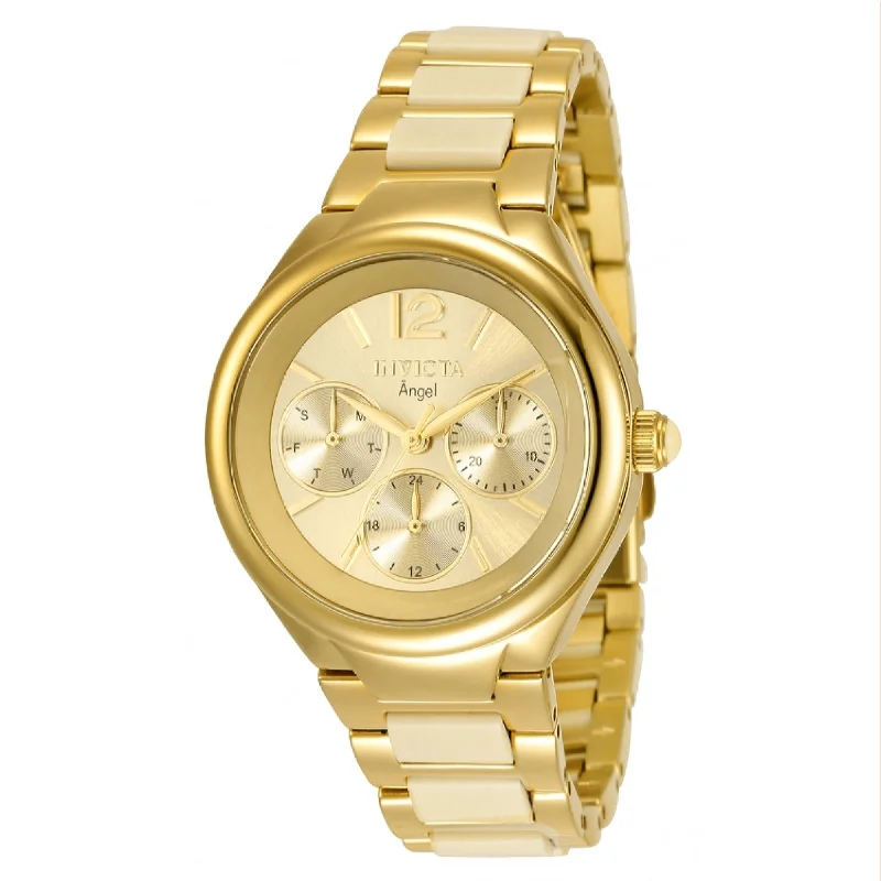 Invicta Women's 35835 Angel Gold-Tone Stainless Steel Watch