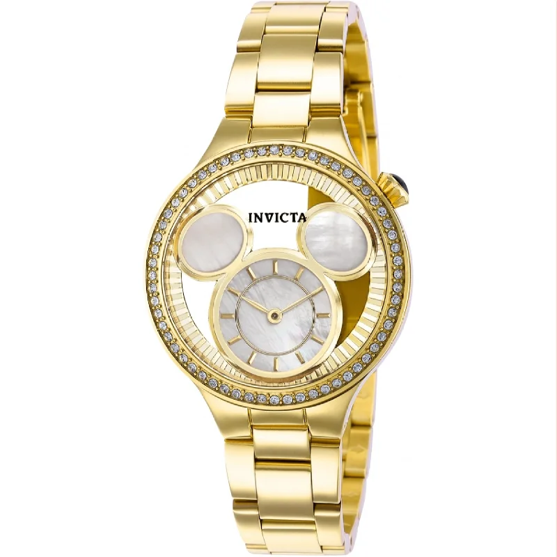 Invicta Women's 36264 Disney Gold-Tone Stainless Steel Watch