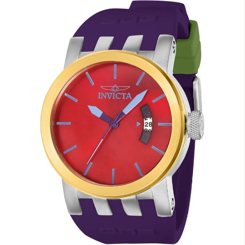 Invicta Women's 36961 DNA Purple Polyurethane Watch