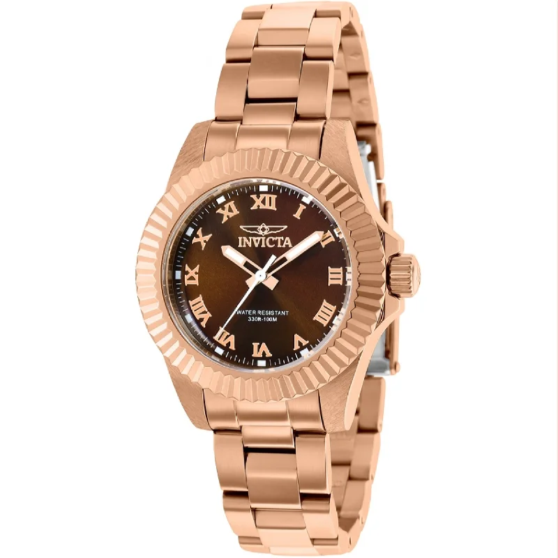 Invicta Women's 37426 Pro Diver Rose-Tone Stainless Steel Watch