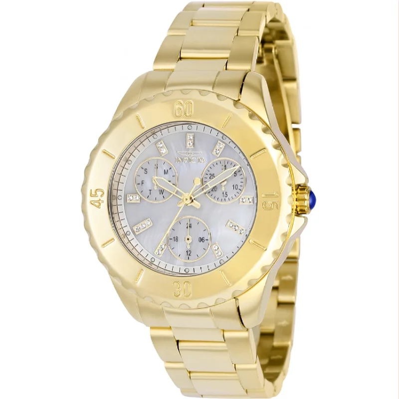 Invicta Women's 37799 Angel Gold-Tone Stainless Steel Watch