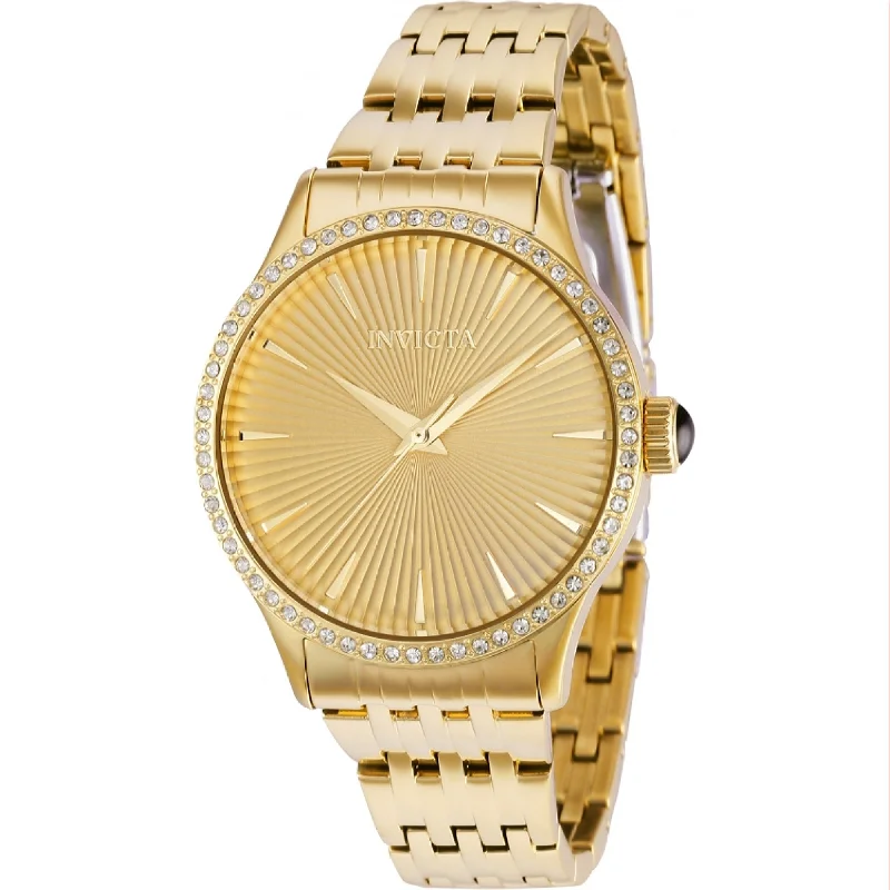 Invicta Women's 37858 Angel Gold-Tone Stainless Steel Watch