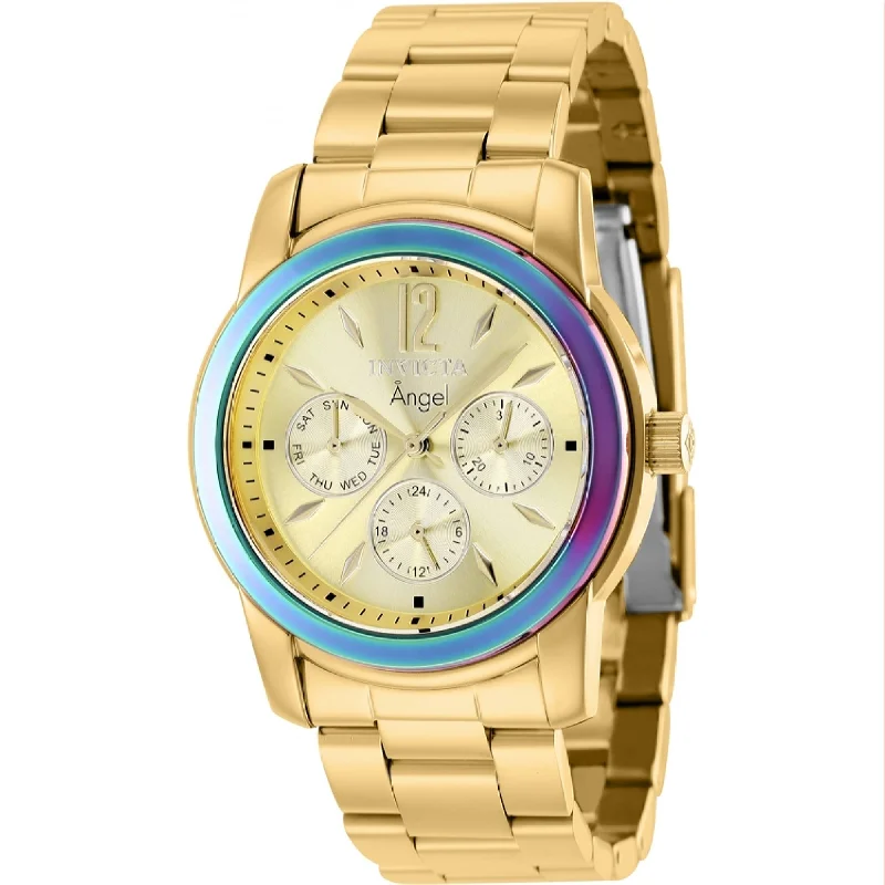 Invicta Women's 40223 Angel Gold-Tone Stainless Steel Watch