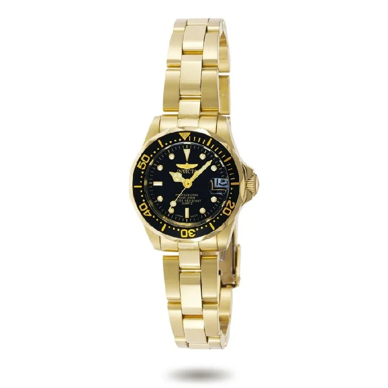 Invicta Women's 8943 Pro Diver Gold-Tone Stainless Steel Watch