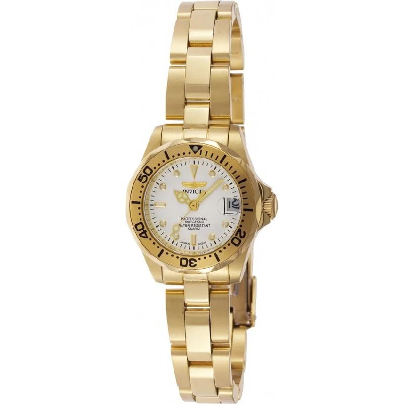 Invicta Women's 8945 Pro Diver Gold-tone Stainless Steel Watch