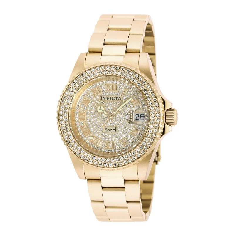 Invicta Women's 90255 Angel Gold-Tone Stainless Steel Watch