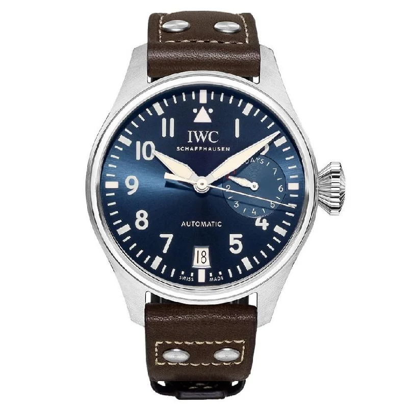 IWC Men's IW501002 Big Pilot Le Petit Prince Brown Leather Watch