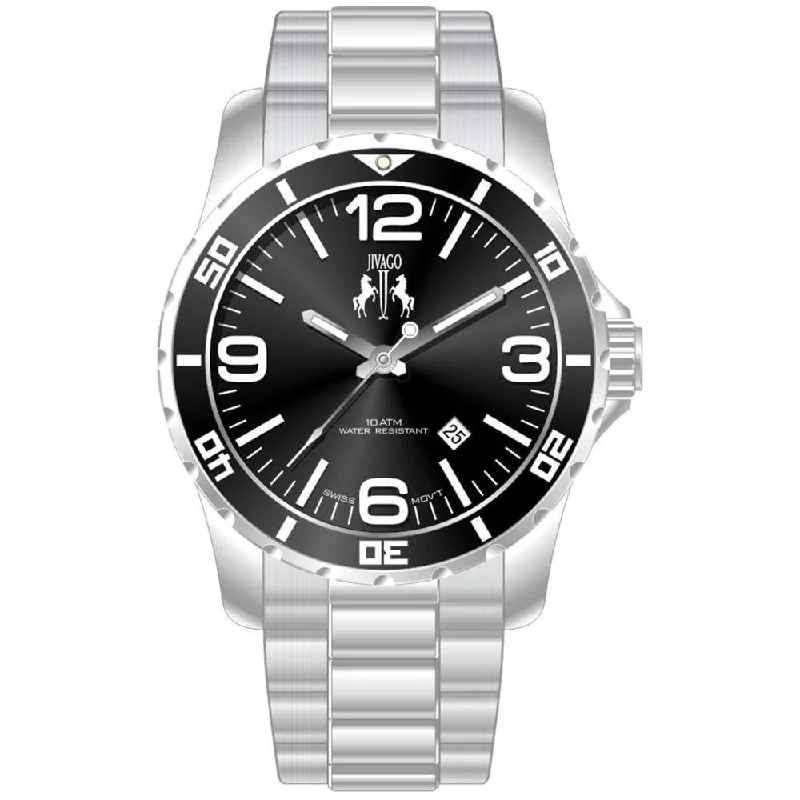 Jivago Men's JV6117 Ultimate Stainless Steel Watch