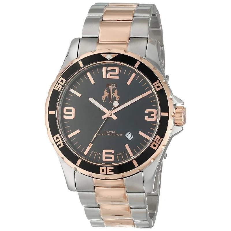 Jivago Men's JV6118 Ultimate Two-Tone Stainless Steel Watch