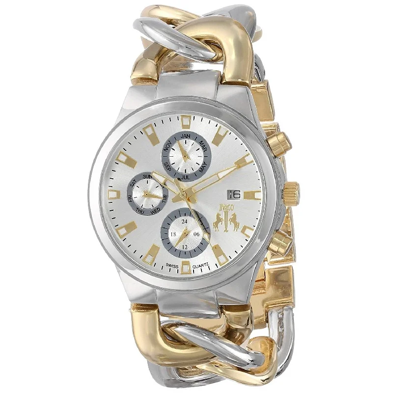 Jivago Women's JV1221 Lev Two-Tone Stainless Steel Watch